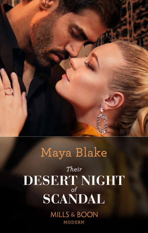 Book cover of Their Desert Night Of Scandal: Their Desert Night Of Scandal (brothers Of The Desert) / Cinderella's Secret Baby (four Weddings And A Baby) (ePub edition) (Brothers of the Desert #1)
