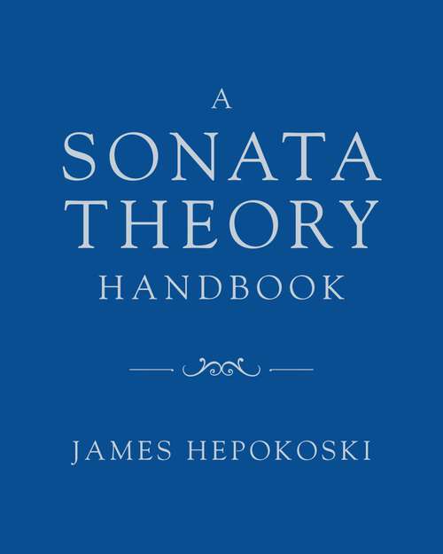 Book cover of SONATA THEORY HANDBOOK C