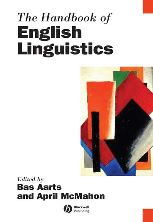 Book cover of The Handbook of English Linguistics (Blackwell Handbooks in Linguistics)