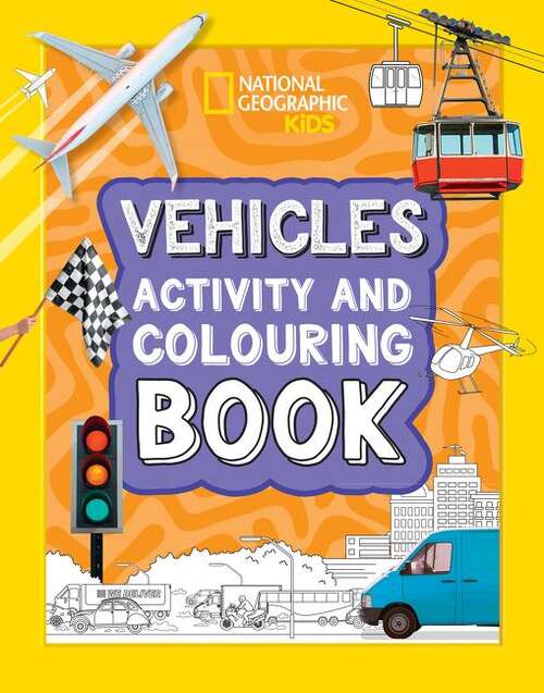 Book cover of Vehicles Activity And Colouring Book