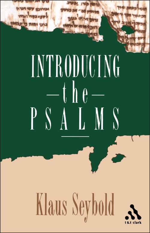 Book cover of Introducing the Psalms