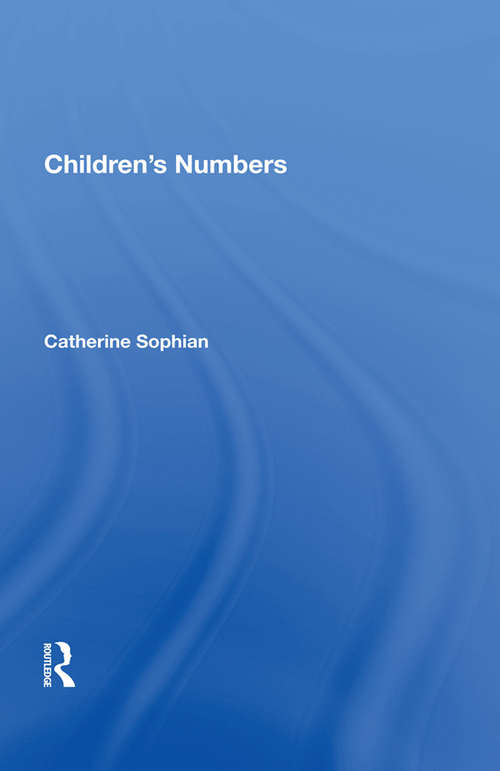 Book cover of Children's Numbers