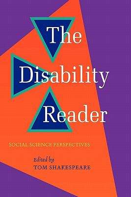 Book cover of The Disability Reader: Social Science Perspectives (PDF)