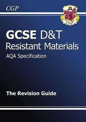 Book cover of GCSE Design & Technology Resistant Materials AQA Revision Guide (PDF)