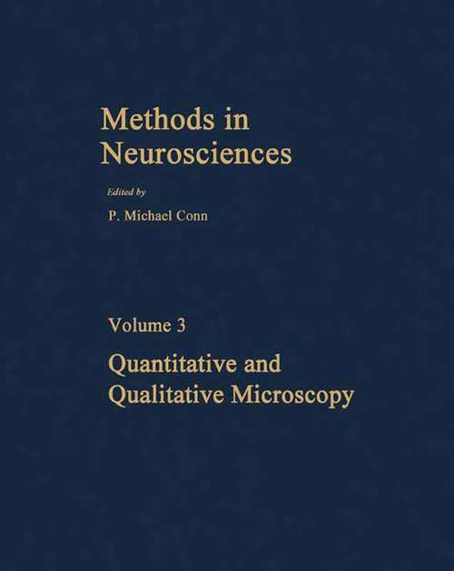 Book cover of Quantitative and Qualitative Microscopy