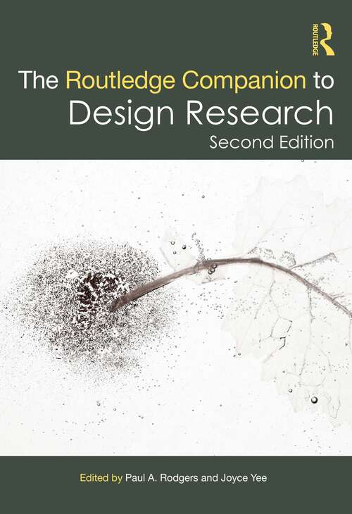 Book cover of The Routledge Companion to Design Research (Routledge Art History and Visual Studies Companions)