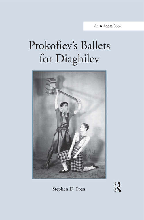 Book cover of Prokofiev's Ballets for Diaghilev