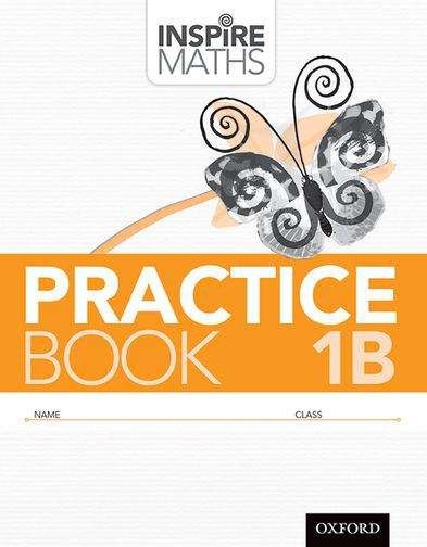 Book cover of Inspire Maths Practice Book 1B (PDF)