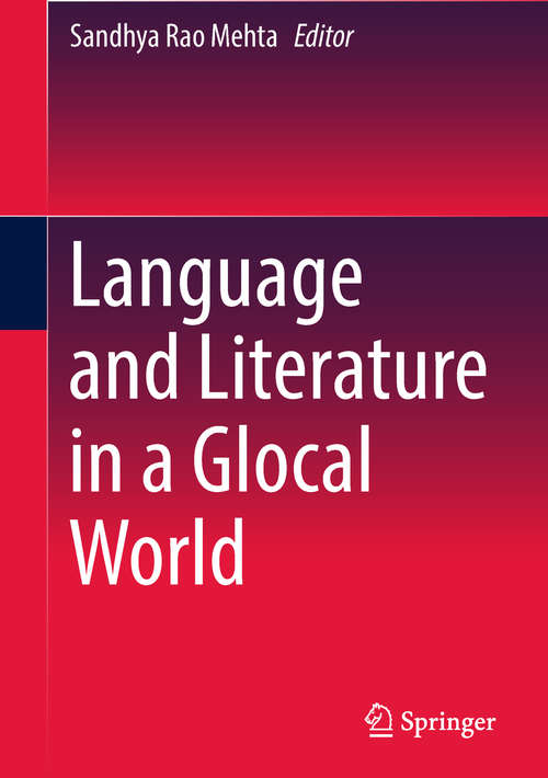 Book cover of Language and Literature in a Glocal World