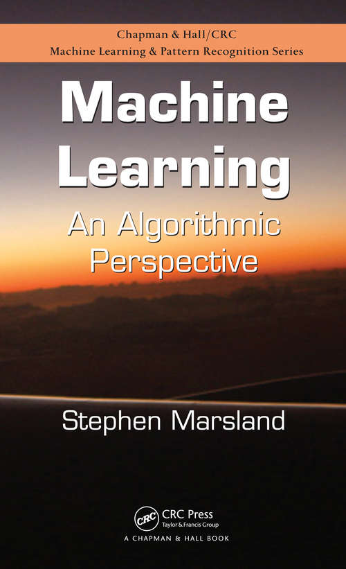 Book cover of Machine Learning: An Algorithmic Perspective