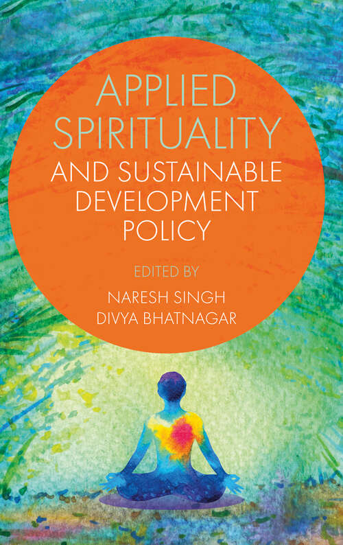 Book cover of Applied Spirituality and Sustainable Development Policy