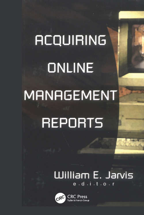 Book cover of Acquiring Online Management Reports
