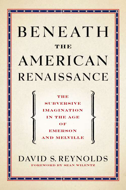 Book cover of Beneath the American Renaissance: The Subversive Imagination in the Age of Emerson and Melville
