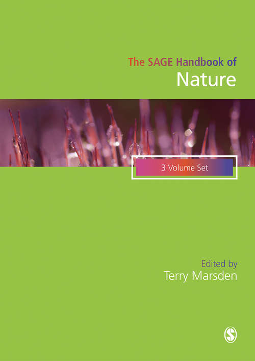 Book cover of The SAGE Handbook of Nature