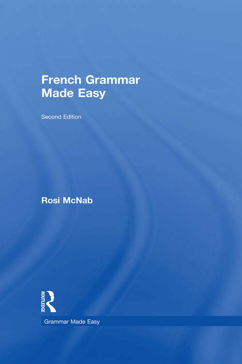 Book cover of French Grammar Made Easy