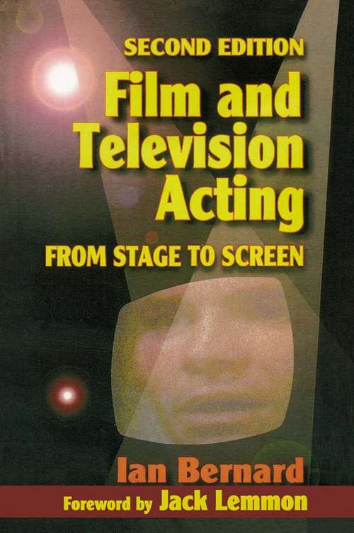 Book cover of Film and Television Acting: From stage to screen (2)