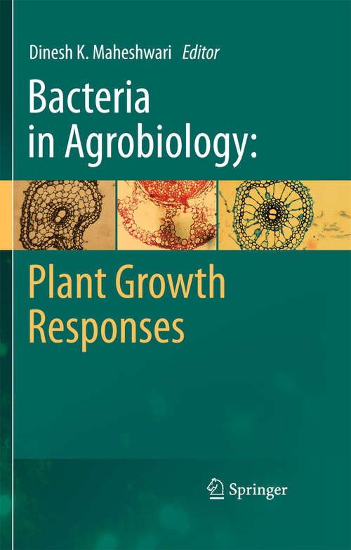 Book cover of Bacteria in Agrobiology: Plant Growth Responses (2011)