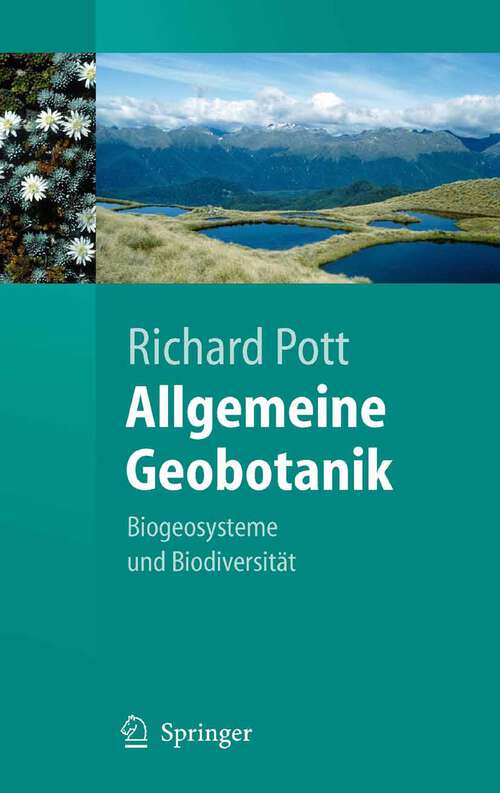 Book cover of Allgemeine Geobotanik: Biogeosysteme und Biodiversität (2005)