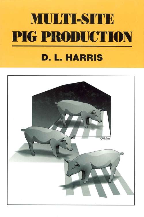 Book cover of Multi-Site Pig Production
