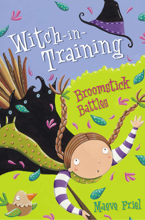 Book cover of Broomstick Battles (ePub edition) (Witch-in-Training #5)