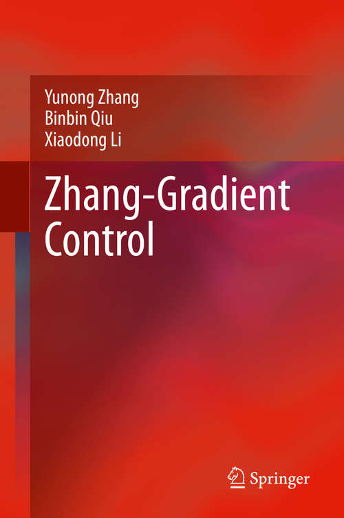 Book cover of Zhang-Gradient Control (1st ed. 2021)