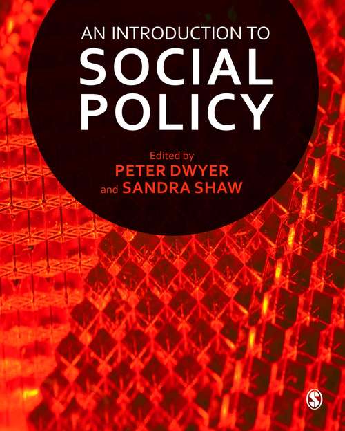 Book cover of An Introduction to Social Policy