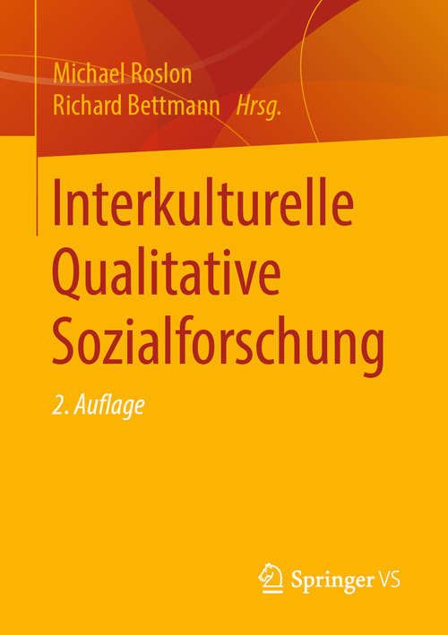 Book cover of Interkulturelle Qualitative Sozialforschung (2. Aufl. 2019)