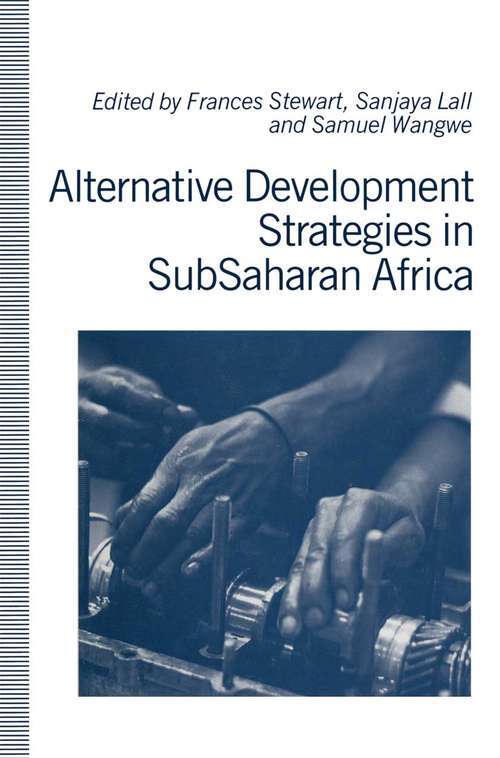 Book cover of Alternative Development Strategies in SubSaharan Africa (1st ed. 1992)