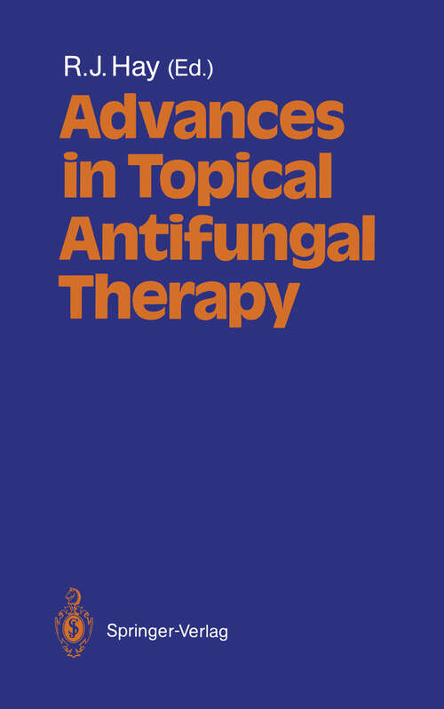 Book cover of Advances in Topical Antifungal Therapy (1986)
