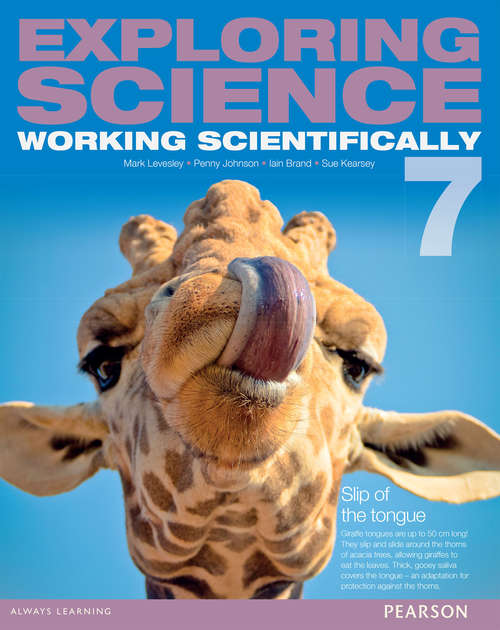 Book cover of Exploring Science: Working Scientifically Student Book Year 7 (Exploring Science 4)