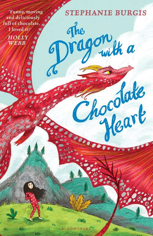 Book cover of The Dragon with a Chocolate Heart