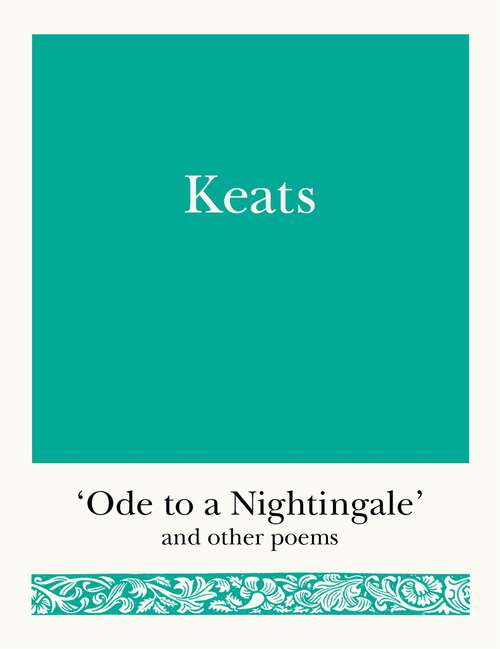 Book cover of Keats: 'Ode to a Nightingale' and Other Poems (Pocket Poets #2)