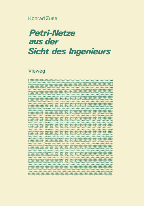 Book cover of Petri-Netze aus der Sicht des Ingenieurs (1980)