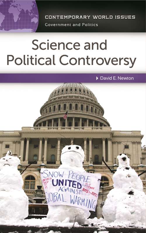 Book cover of Science and Political Controversy: A Reference Handbook (Contemporary World Issues)