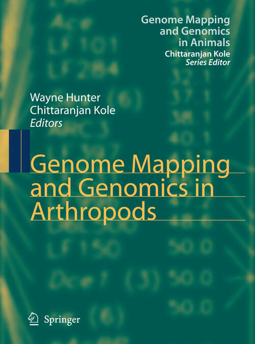 Book cover of Genome Mapping and Genomics in Arthropods (2008) (Genome Mapping and Genomics in Animals #1)