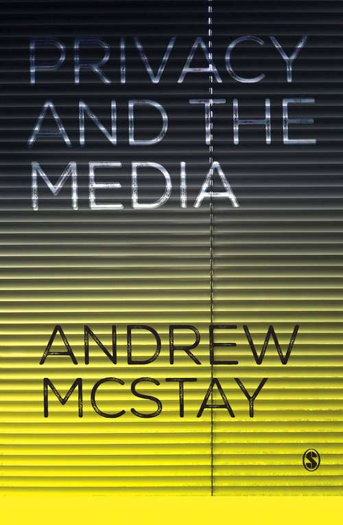 Book cover of Privacy and the Media