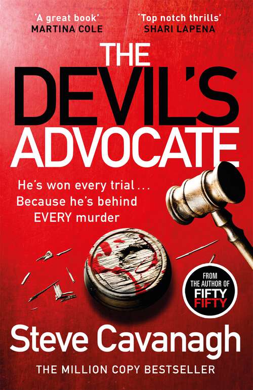 Book cover of The Devil's Advocate: The Sunday Times Bestseller (Eddie Flynn Series)