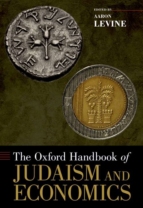 Book cover of The Oxford Handbook of Judaism and Economics (Oxford Handbooks)