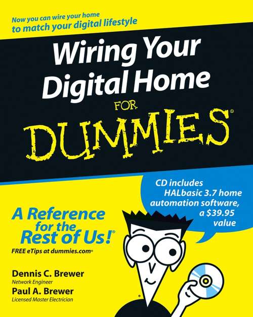 Book cover of Wiring Your Digital Home For Dummies