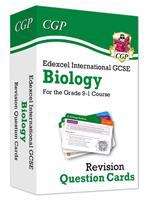 Book cover of New Grade 9-1 Edexcel International GCSE Biology: Revision Question Cards