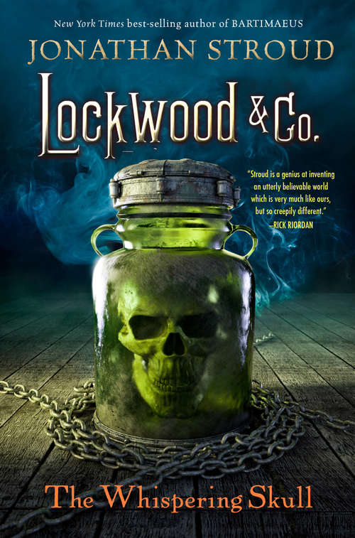 Book cover of The Whispering Skull: Book 2 (Lockwood & Co. #2)