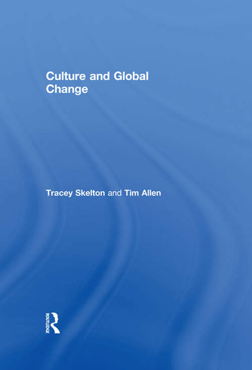 Book cover of Culture and Global Change