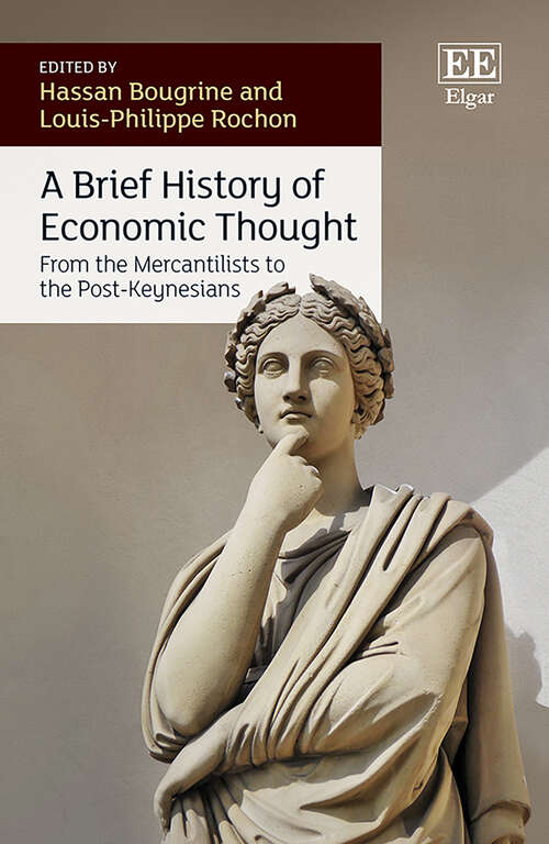 Book cover of A Brief History of Economic Thought: From the Mercantilists to the Post-Keynesians