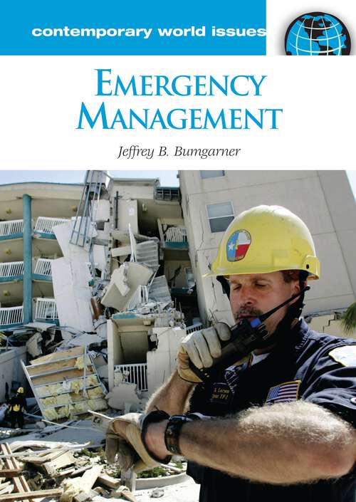 Book cover of Emergency Management: A Reference Handbook (Contemporary World Issues)