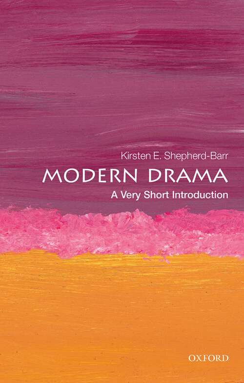 Book cover of Modern Drama: A Very Short Introduction (Very Short Introductions)