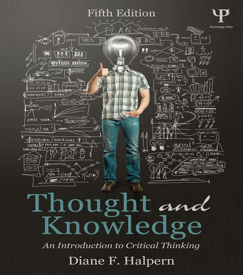Book cover of Thought and Knowledge: An Introduction to Critical Thinking