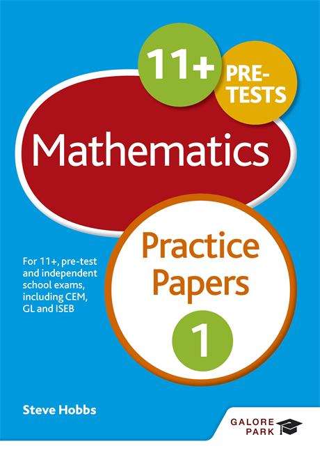 Book cover of 11+ Mathematics Practice Papers 1 (PDF)