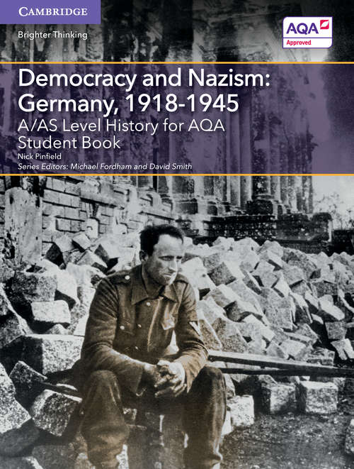 Book cover of A/AS Level History for AQA: Germany, 1918–1945 (PDF)