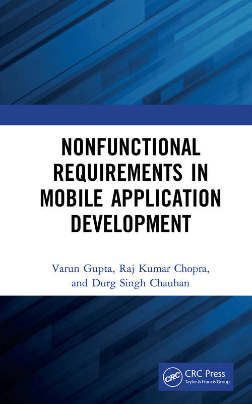 Book cover of Nonfunctional Requirements in Mobile Application Development