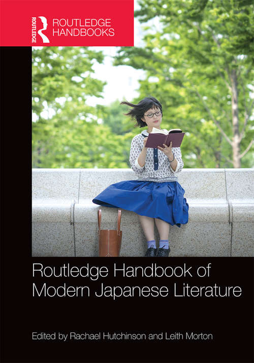 Book cover of Routledge Handbook of Modern Japanese Literature